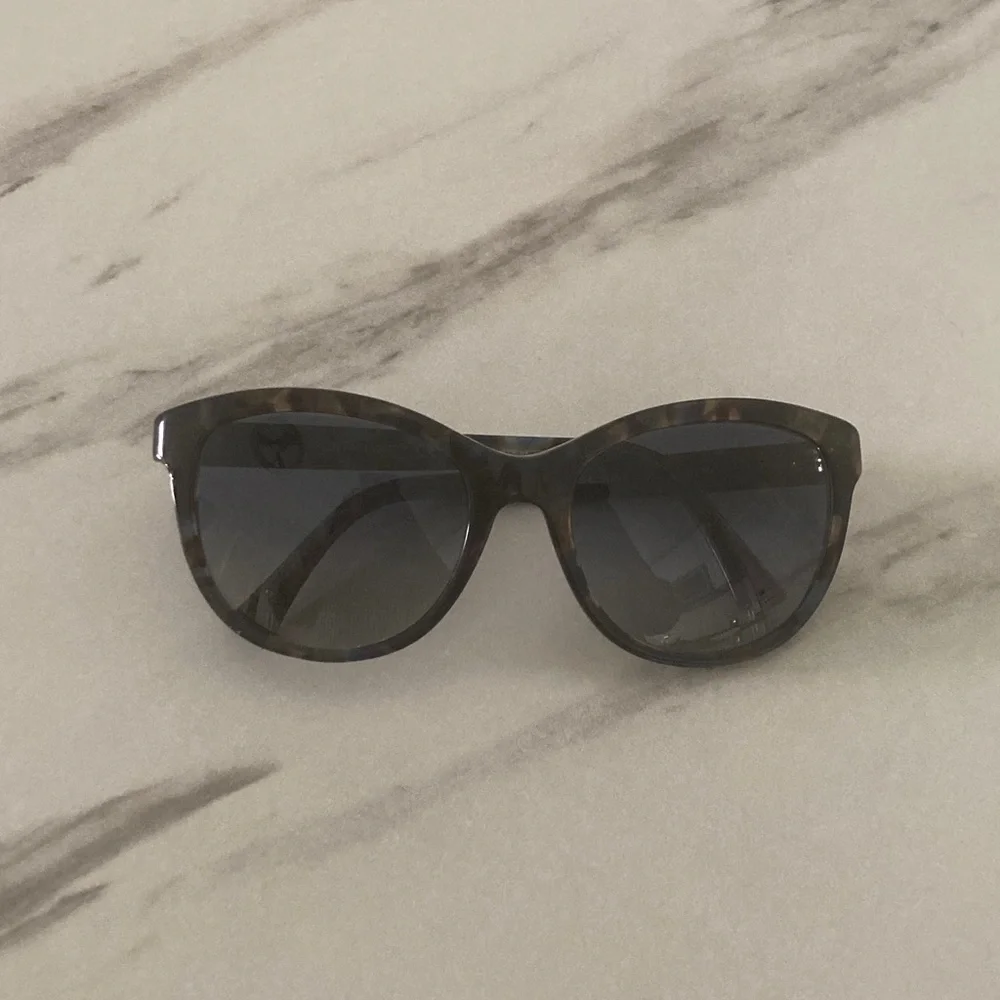 Emporio Armani Tortoiseshell Cat-Eye Sunglasses with Dark Gradient Lenses